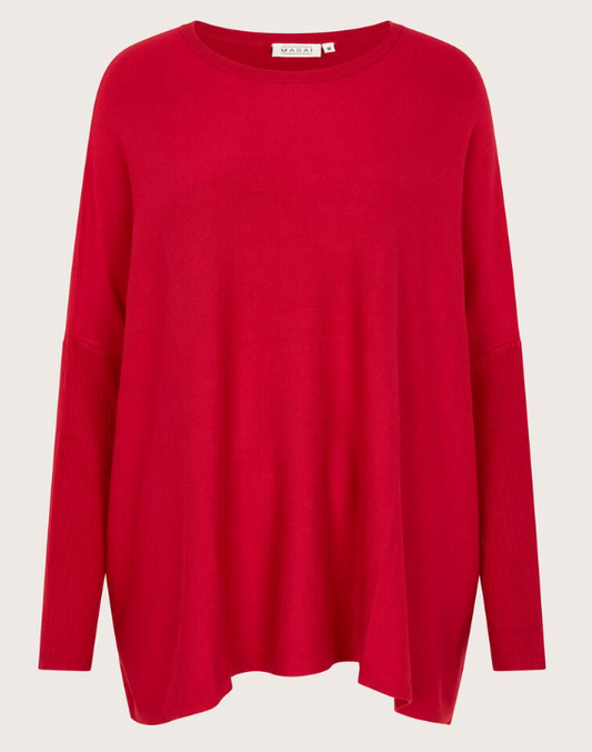 MaFanasi Scarlet Sage Top
