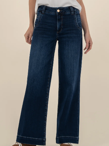 Unequalled Meg High Rise Over Size Wide Stitch