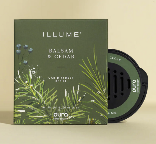 Balsam & Cedar Pura Car Refill