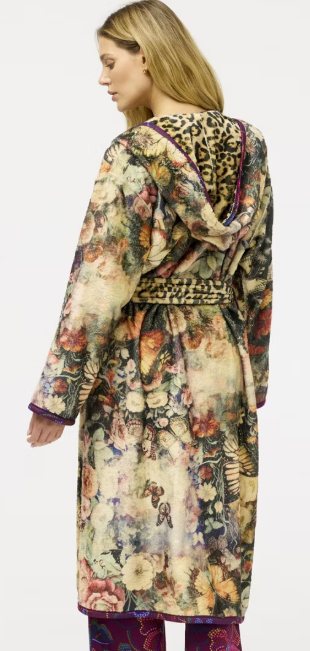 Reversible Leopard Robe