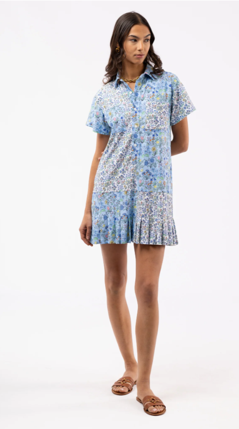 Spring Sprig Multi Aspen Dress