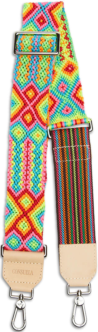 Crpssbody Woven Strap,Mai Tai