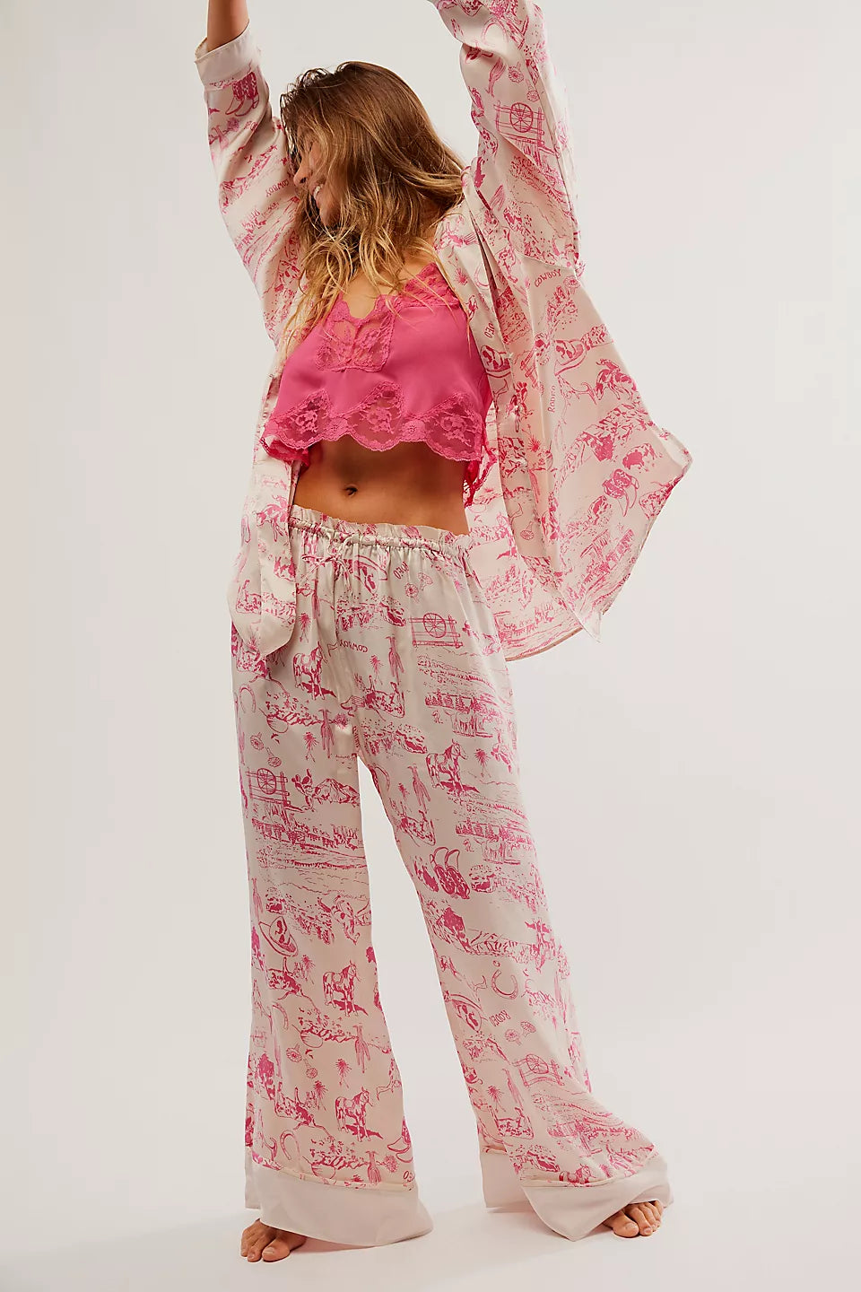 Dreamy Days Pajama Set- Tea Combo