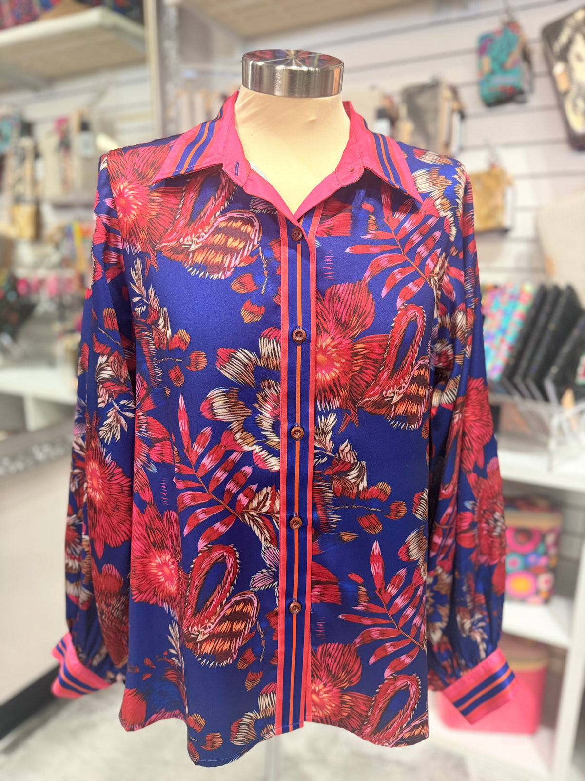 Hibiscus Royale Blouse