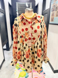 Midnight Dot Harvest Tunic
