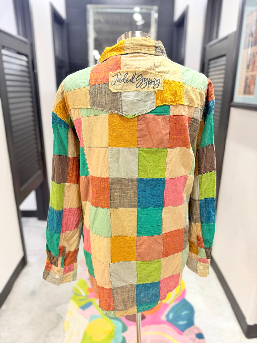 To The Point Patchwork Top