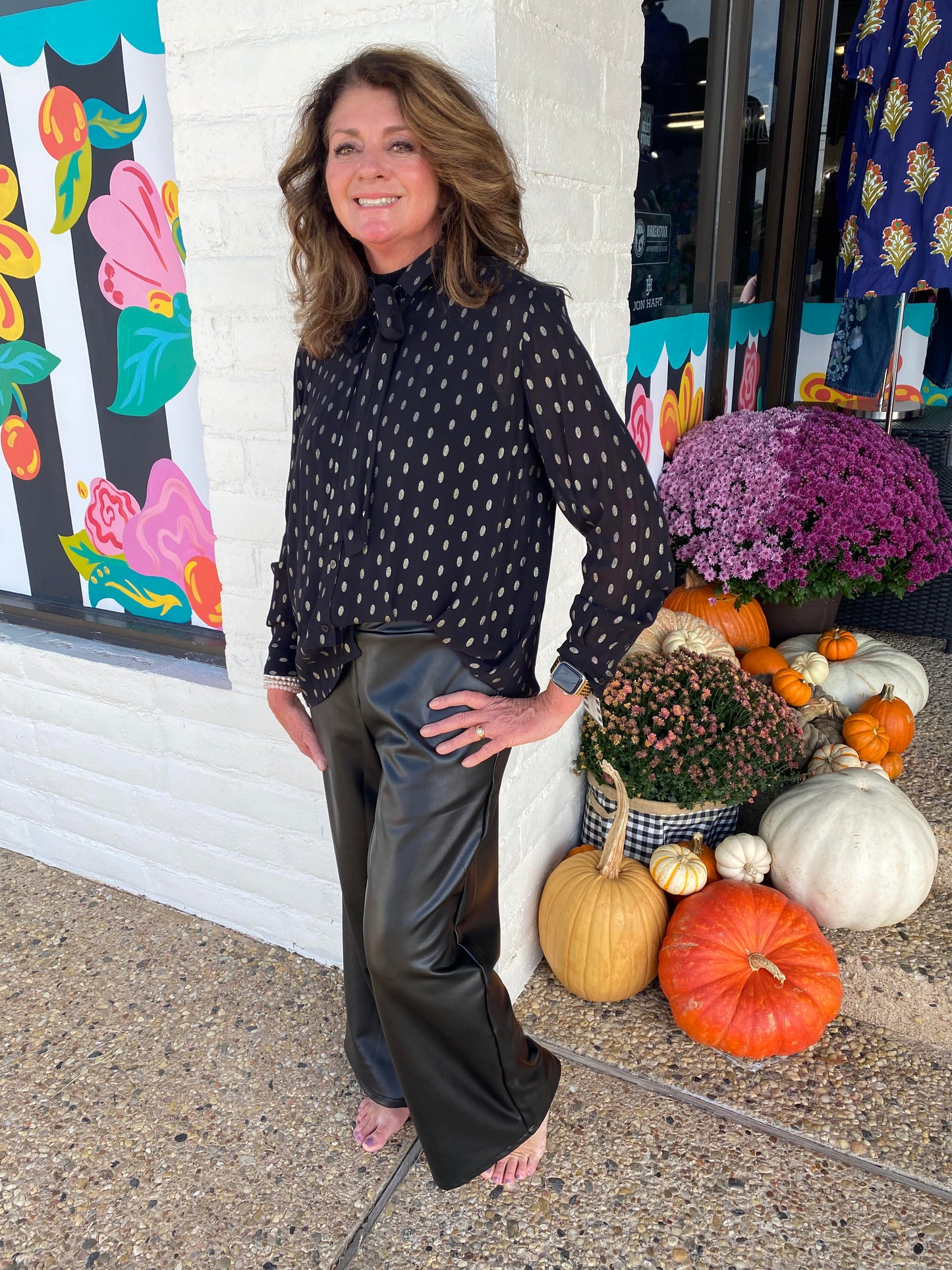 Malnoria Black Blouse